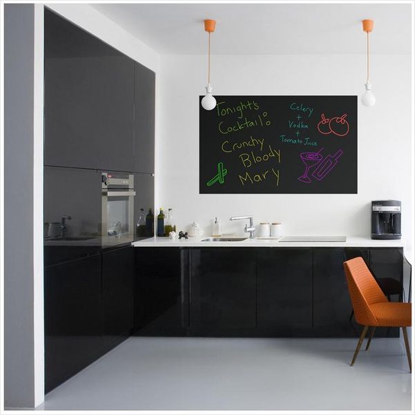 

chalkboard decal roll self-adhesive wall decor blackboard classroom decor wall sticker