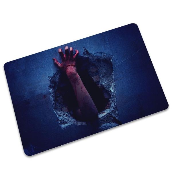 

carpets halloween doormat creative europe type 3d printed home hallway big carpet anti-slip bathroom absorb water kitchen mat/rug