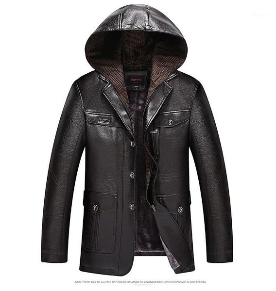 

mens faux leather jackets classic motorcycle jacket male plus faux leather jacket men autumn1, Black