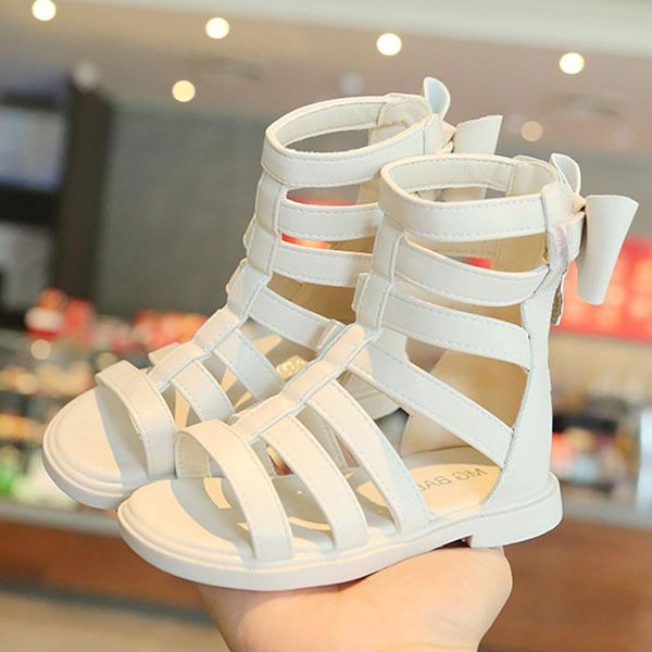 

boots summer fashion kids toddler child baby rome for little girls high-gladiator korean sandals princess shoes sell, Black;grey