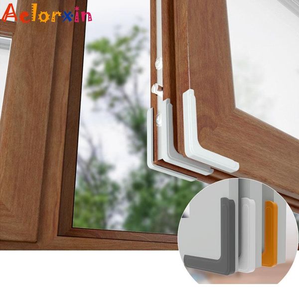 

4pcs/lot silicone anti-collision window corner protection child locks baby safety glass edge furniture corner protection tsetymst