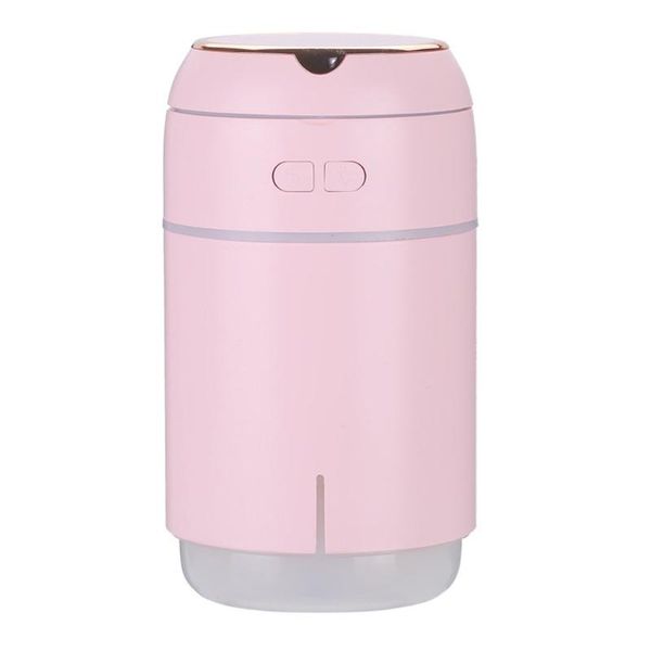 

portable air humidifier ultrasonic for car with night light vanity mirror