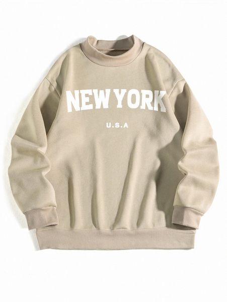 

letter graphic drop shoulder pullover i3od#, White;black