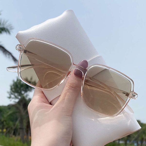 

myopia psensitive color changing the same glasses women's net red korean tide sunglasses anti blue uv sunglasses, White;black