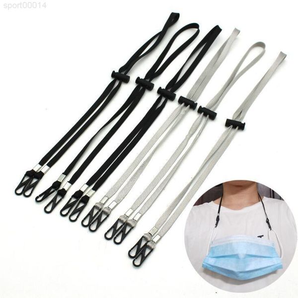 

adjustable extension face masks lanyard fisherman hat adjust buckle safety mask rest ear holder rope hanginng on neck dhb1363