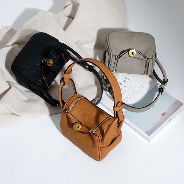 

this year's fashion new women's niche design handbag mini tote single shoulder messenger bag trend