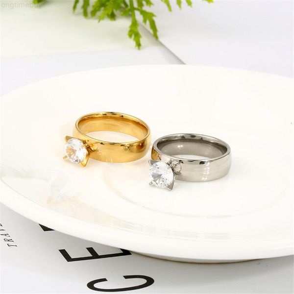 

rings bague wedding finger vintage anillo square engagement bijoux dames femme fashion jewelry ps2496, Silver