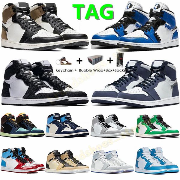 

new midnight navy lucky green dark mocha travis scotts white unc jumpman 1 1s mens basketball shoes twist womens sneakers t