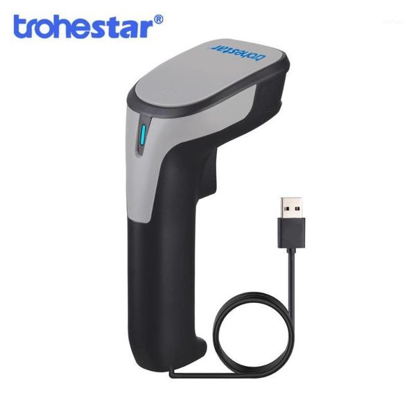 

trohestar supermarket barcode scanner wired bar code 1d/2d qr reader for inventory terminal1 scanners