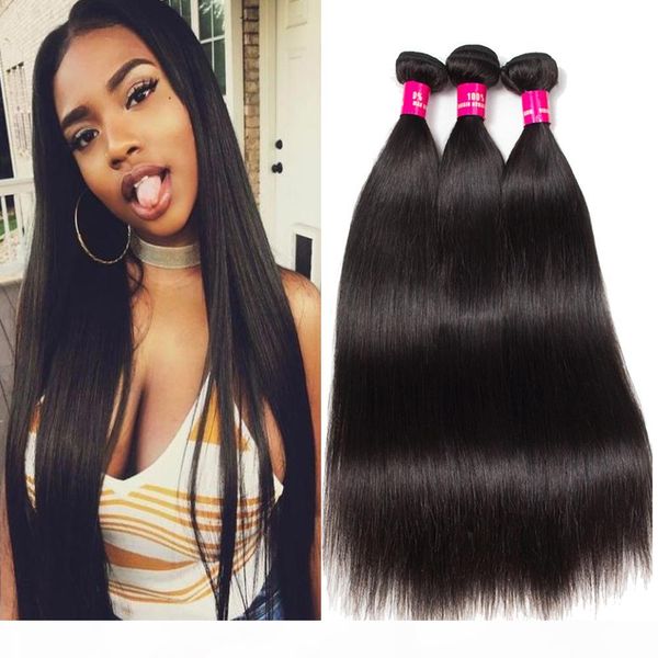 

8a brazilian hair unprocessed virgin human hair wefts wholesale peruvian malaysian indian cambodian human hair extensions body wave bundles, Black;brown