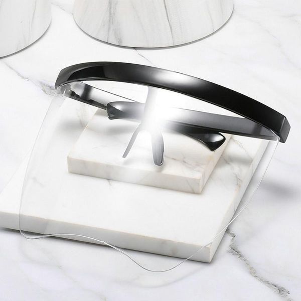 

sunglasses oversized anti-peeping one piece rimless men fashion outdoor sports windproof goggles women uv mask sun glasses fml, White;black