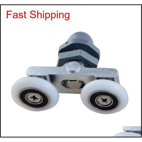 

swing double wheel shower room pulley glass sliding door roller hanging wheel household hardwa qylczi toys2010