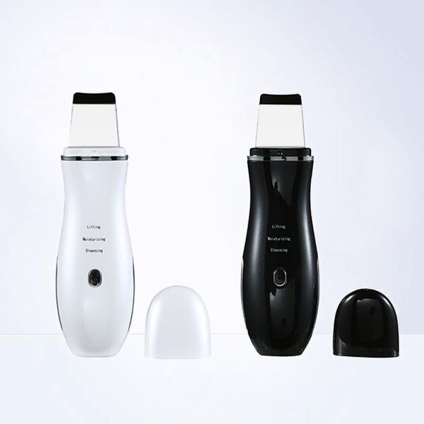 

2020 новый skin scrubber spatula faceula deep чистящие / ультразвуковые ионные очищающие черный массаж / кожа скруббер пилинг лопата
