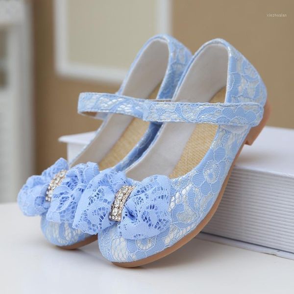 

sneakers canvas shoes 2021 girls casual children's lace bow princess children's1, Black;red