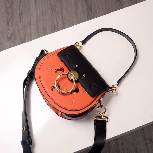 

bag women bags brand shoulder handbag saddle bag crossbody ladies leather fashion circular designer luxury vintage 2020 nslgc