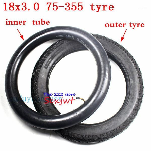 

motorcycle wheels & tires 18x3.0 76-355 tyre inner tube fits for electric vehicle, tricycle 18*3.0 off-road tire monowheel 18 inch tyre1