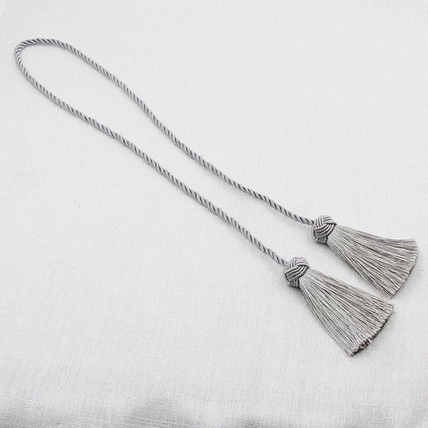 

1pc room accessories tassel curtain tieback fringe handmade curtain tie backs hanging ball buckle rope curtains holder bandage h wmtaqg