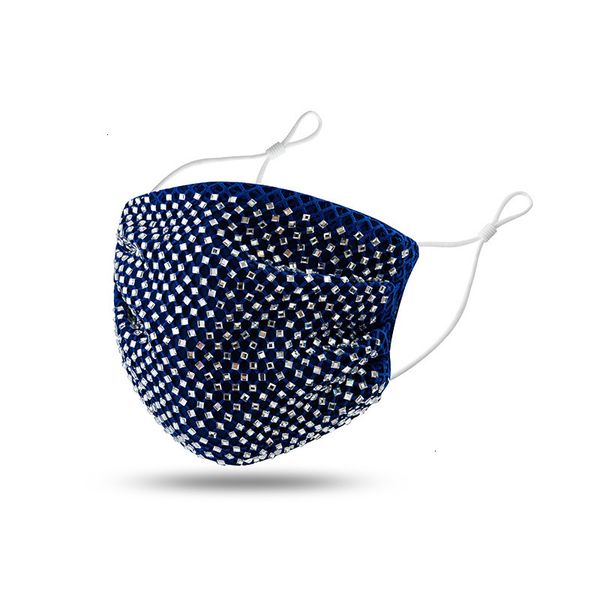 

shipping rhinestone face adjustable bling glitter washable women diamond mouth cover anti wind dust cotton mask pq6ib