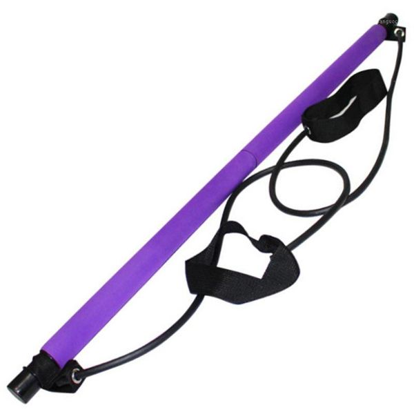 

resistance bands portable yoga fitness stretch stick home gym trainer pilates total body workout lightweight band1