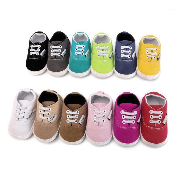 

first walkers baby girls canvas shoes children's casual sneakers slip-on fashion year solid for boys toddlers kids sneakers1