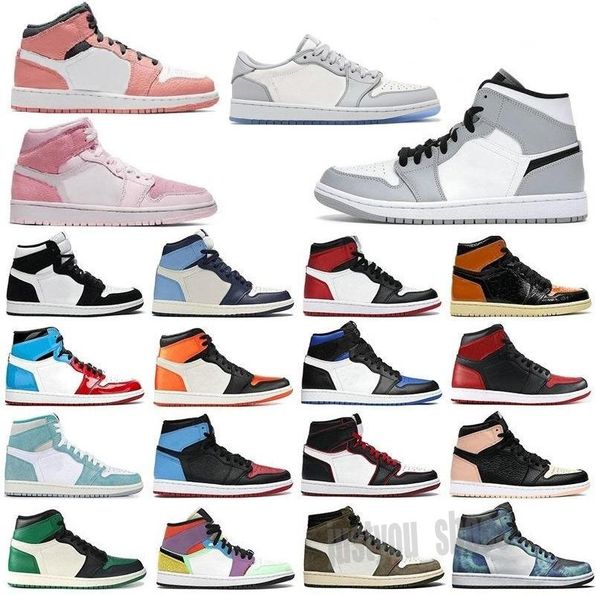 

new designer athletic shoes 1s obsidian unc fearless first class flight phantom turbo red 1 backboard sport sneaker trainer men women j3