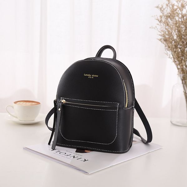 

fanous brand small backpack for teenage girls fashion casual leather shoulder bag women 2019 mini bagpack little kids bag packs