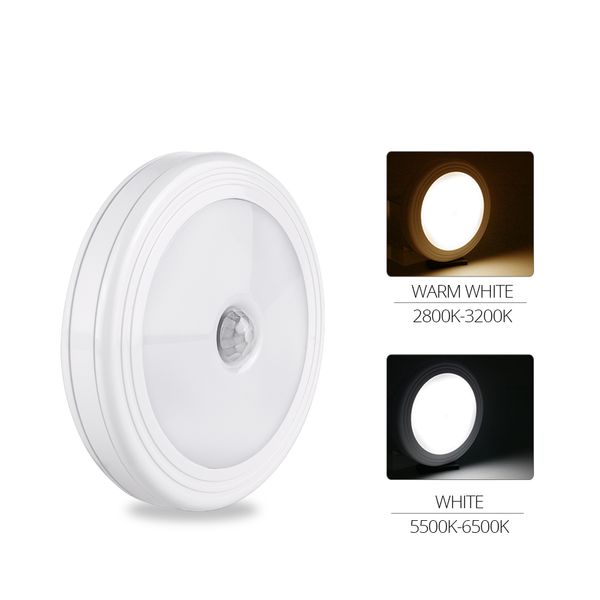 

smart pir motion sensor night light under cabinet led lights for kitchen 6 leds night lamp closet corridor wall lamp battery