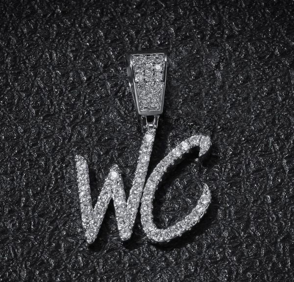 

ожерелье для ожерелья для hiphop щетка ювелирные изделия звезды мужчины шрифт настроить полный подарок подвеска sqcxb queen66, Silver