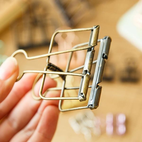 

3 types paper clips hollow binder clips stainless steel document files holder notes letter notebook clips diy bookmarks supplies h wmtsdw