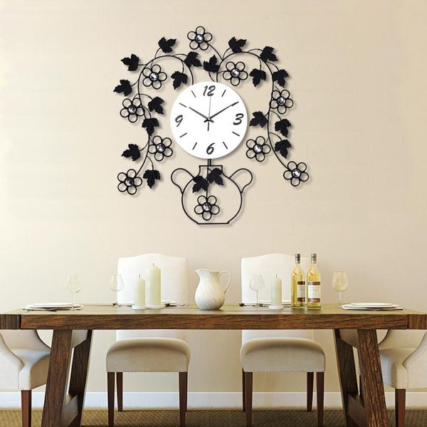 

wall clocks creative clock living room modern minimalist bedroom decoration mute ornaments wall-mounted pendulum