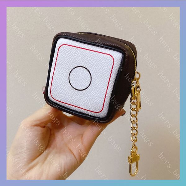 

mens luxurys designers wallet coin purse fashion credit card holder womens wallets key pouch bag cardholder bags mini 2020 dice, Red;blue