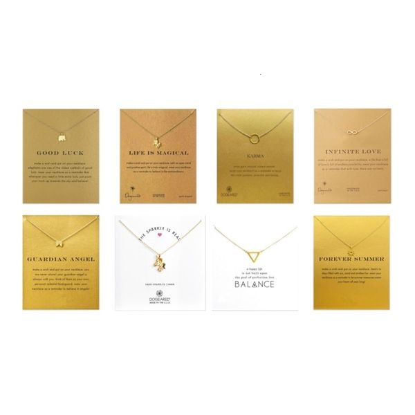 

gold brand with new high card choker necklaces circle elephant pearl love wings cross unicorn pendant necklace for fashi