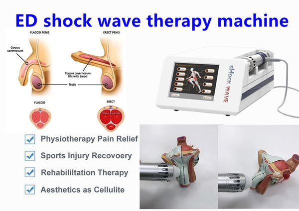 Körperschmerzlinderung elektronische Physiotherapie-Zehnergeräte Mini-Stoßwellentherapie-Schönheitsgerät für Schulterschmerzen im unteren Rücken