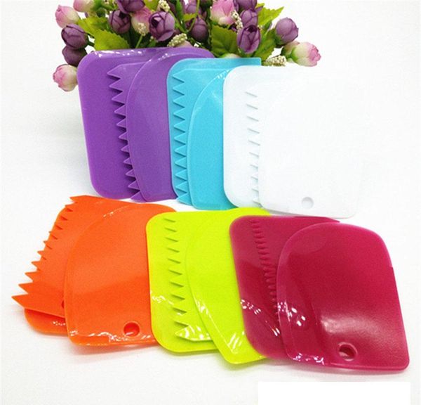 

cake cottry украшение помадка выпечки завезливые шпатлеты инструменты нож крагов гладкий простой инструмент тесто глазарный скребок пластиче