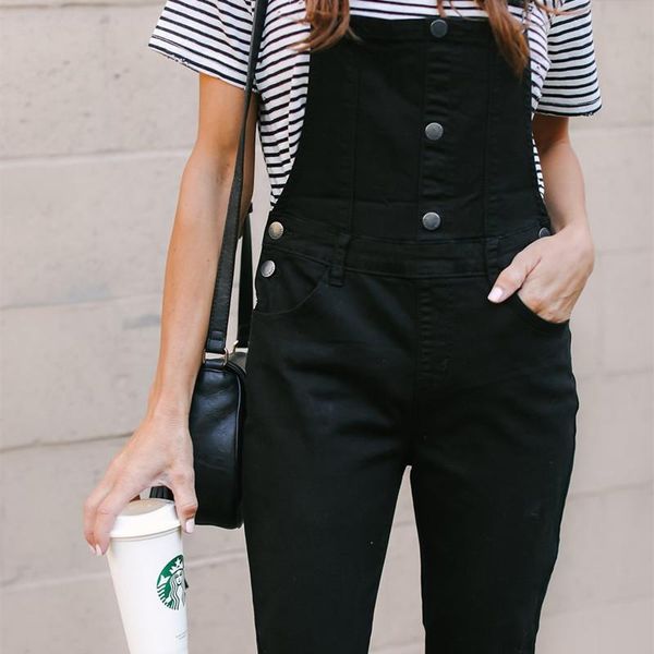 

2020 new spring autumn fashion casual women pant button leisure female pants ladies bottoms, Black;white