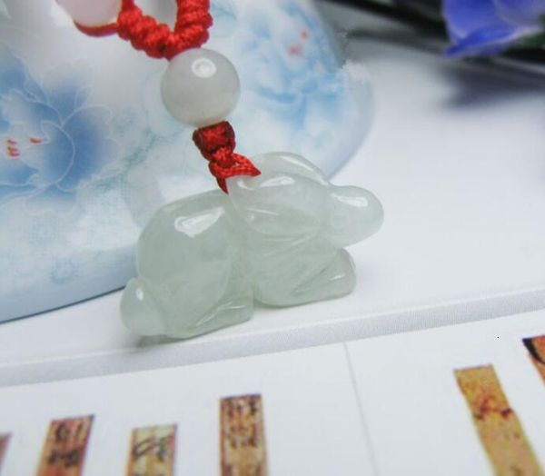 

a animal zodiac dog dragon snake jade chicken niu hu pig auspicious rabbit pendant guardian lanyard