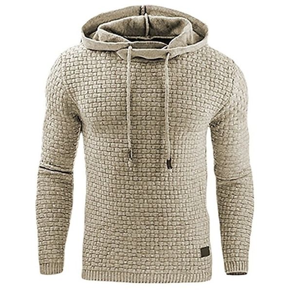 

new hoodies men brand male plaid hooded sweatshirt mens hoodie tracksuit sweat coat casual sportswear m-4xl drop shipping 201104, Black