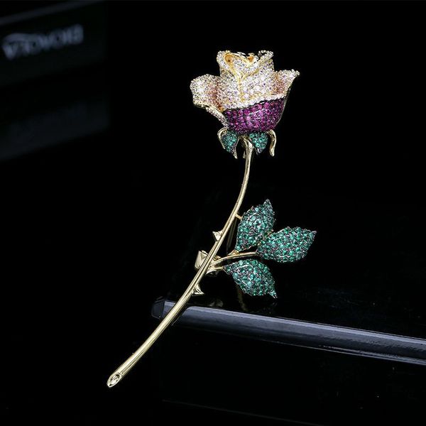 

корейский розовый свет роскошный компас женские груди элегантные аксессуары свитера не нуждаются в куртке кардиган мода микроструктура цирко, Gray