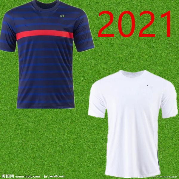 

player 2020 france mbappe griezmann pogba jerseys 2021 soccer jersey football shirts maillot de foot, Black;yellow