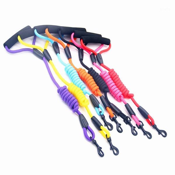 

dog leash dog traction rope for pet leash pet supplies handle s / m / l xl size 5 colors1