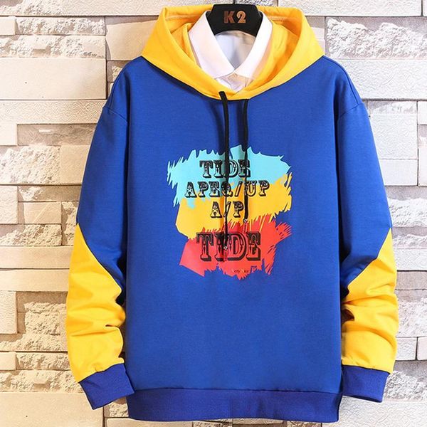 

hip hop hoodies men 2020 new fashion cartoon printed hoodies men's stranger streetwear casual long sleeve hoodie size 3xl1, Black