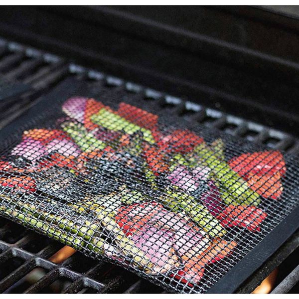 

bbq mesh grill bag anstick термостойкий барбекю чехол многоразовый моющийся гриль сетка мешок на открытом воздухе аксессуары h jlltly