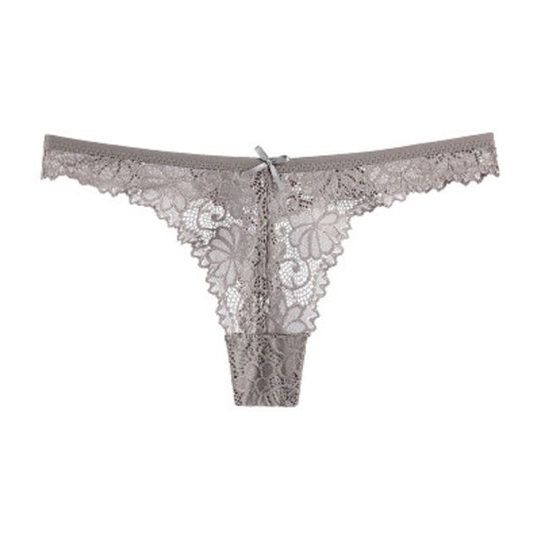 

womens lace g-strings women hollow transparent thong ladies briefs women trendy low-rise underwears lace underpants, Black;white