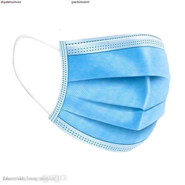 

mascherine dast face fog children's and disposable blue mask cartoon child kids 3 layer ply mask earloop non-woven