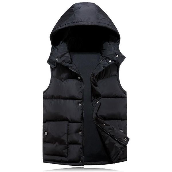 

2020 winter cotton down vest for women loose-fitting vest for women winter sleeveless, Black;white