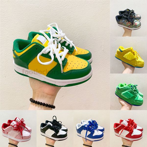 

2020 sb kids trainers dunky thermal imaging brazil shadow bear running shoes luxurys designers toddler infant boys low sports sneakers