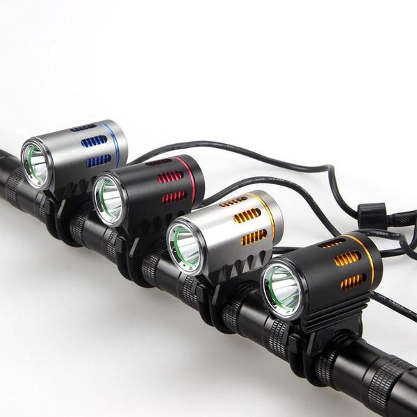 

bike lights wasafire xml l2 2000lm light bicycle lamp cycling headlight headlamp 9600mah battery 6 mode waterproof frontlight frontlamp