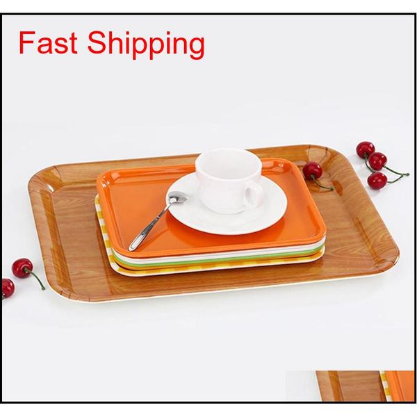 

27*20cm 33*25cm rectangular breakfast plate plastic tray l cake fast food bread fruit tr qylsop bdebaby