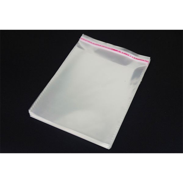 

adhesive garment 100pcs clear opp/poly 20*30cm self transparent plastic wedding/birthday gift packaging opp bag