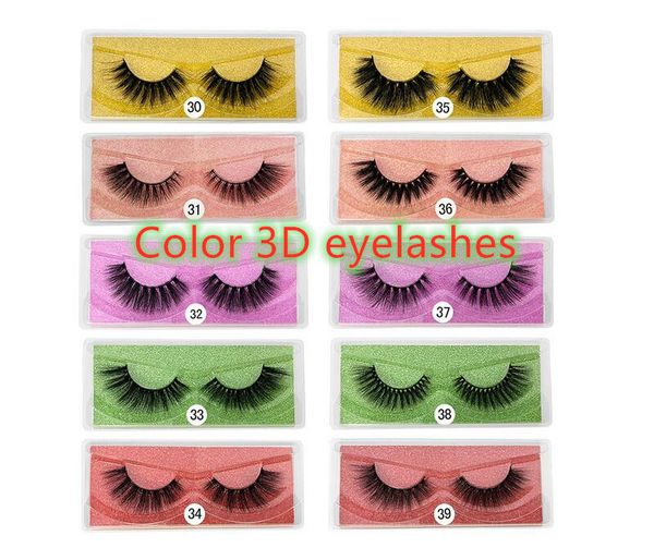 

3d mink eyelashes eyelash 3d eye makeup mink false lashes soft natural thick fake eyelashes lashes extension beauty tools 10 styles